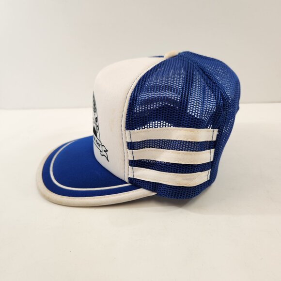 Vintage Chetwynd BC 3 Stripe Trucker Hat - Picture 7 of 10